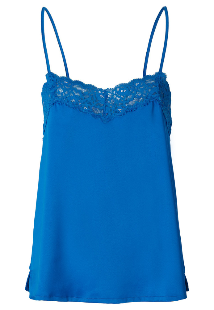 Pyjama-Top mit Spitze