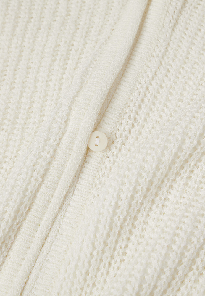 Strickjacke im Grobstrick-Muster