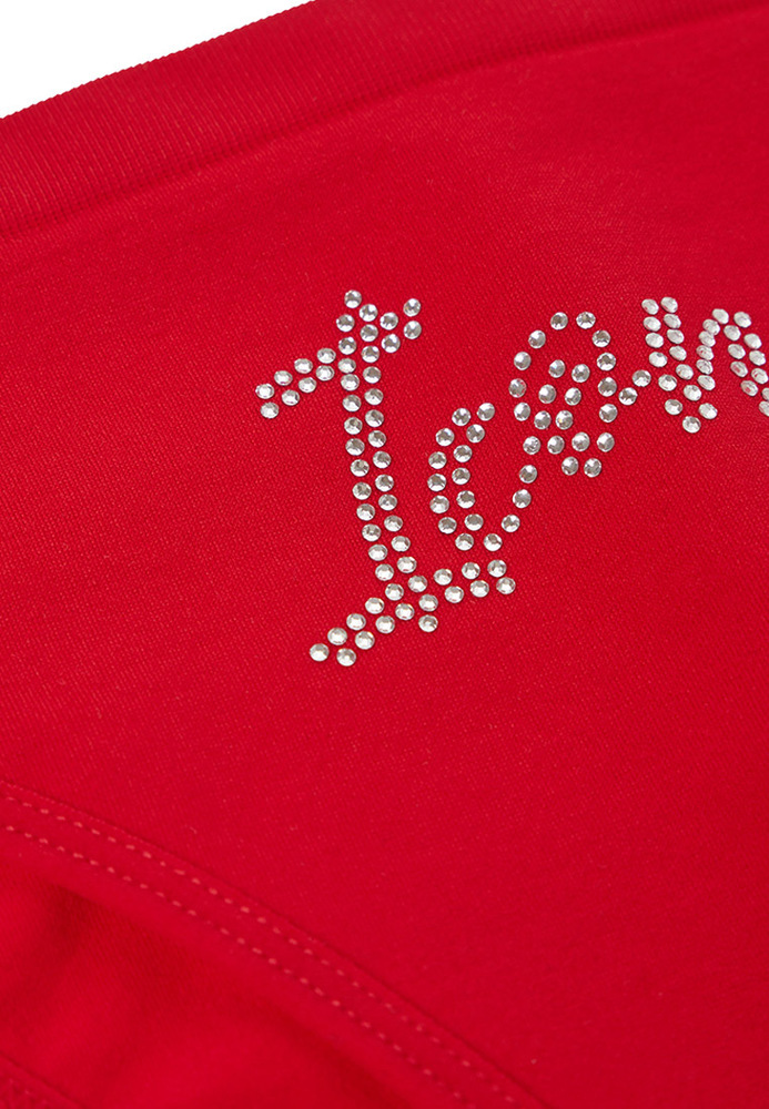 Slip mit Strassschriftzug