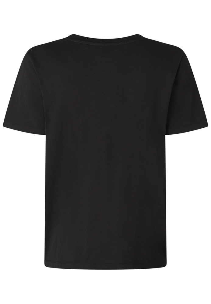 T-Shirt mit Blüten-Applikation