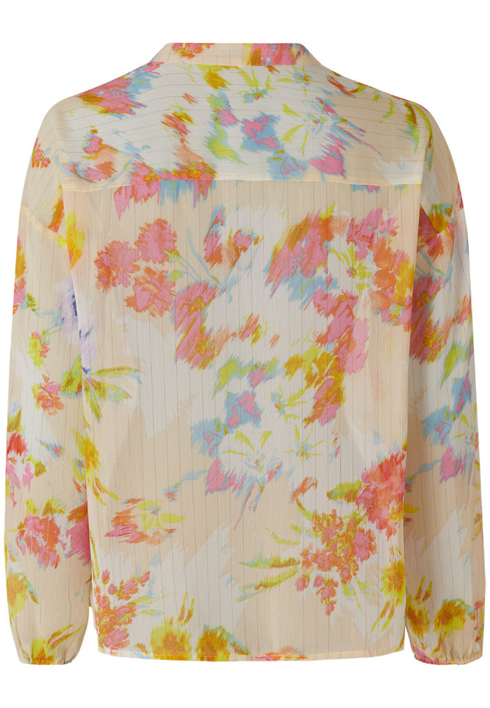 Tunikabluse mit Blumen-Print Tunikabluse mit Blumen-Print