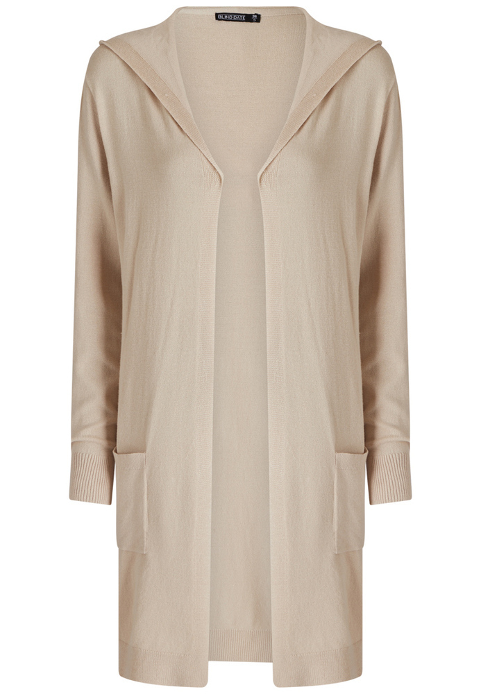 Strickjacke im Long-Design