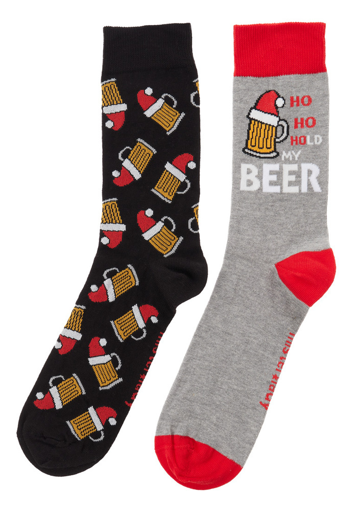 XMAS-Socken im 2er Set