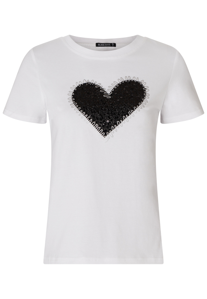 Shirt mit Herz-Design