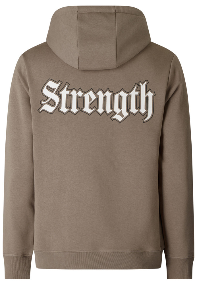 Sweatjacke mit Backprint