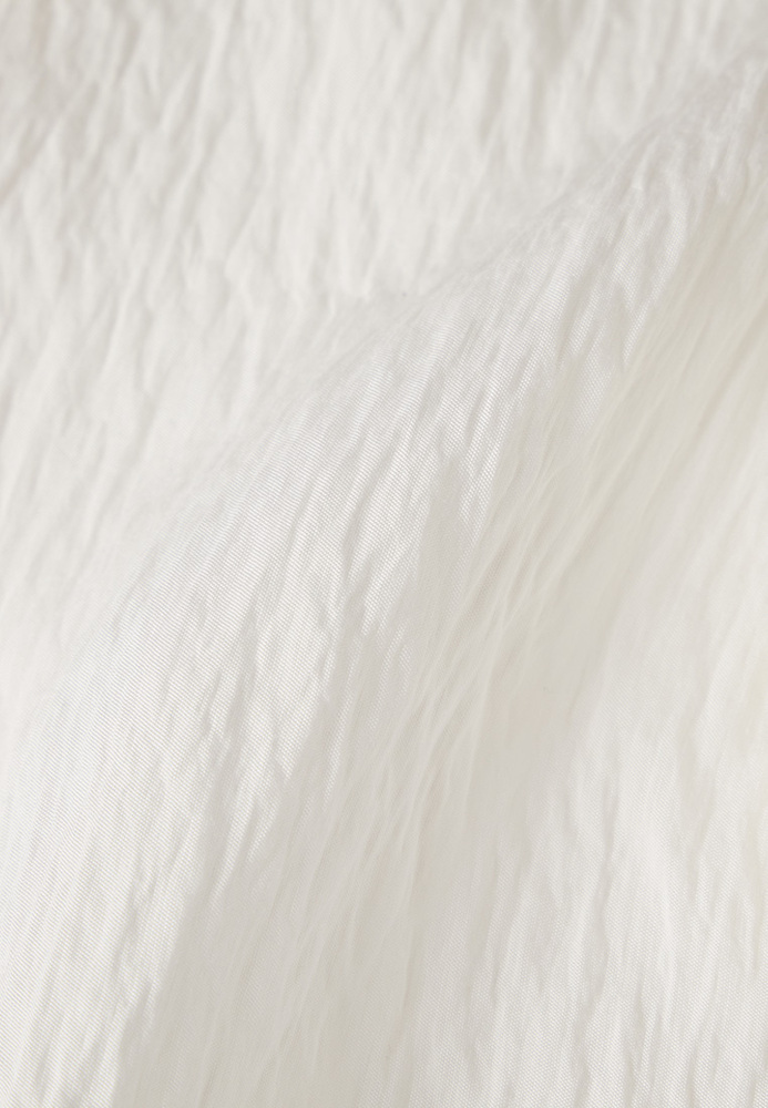 Bluse im Material-Mix