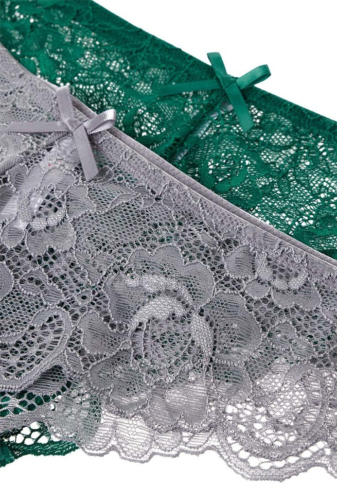 Brazilian Slip aus Spitze, 2er-Pack