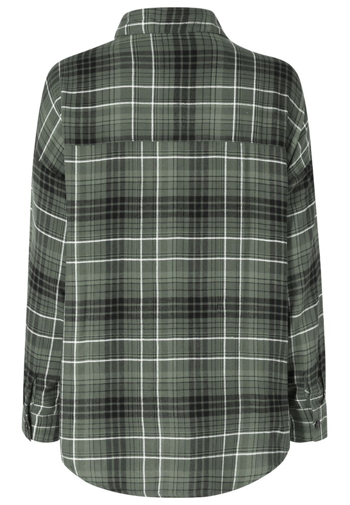 Bluse mit Karo-Muster