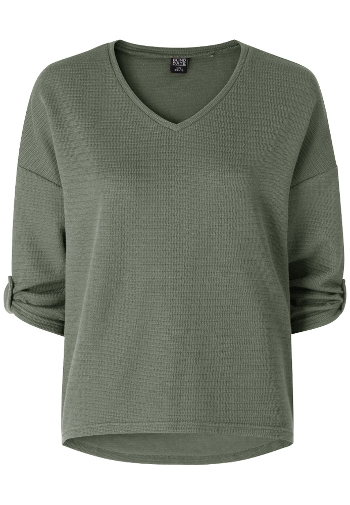 Pulli mit 3/4-Ärmeln