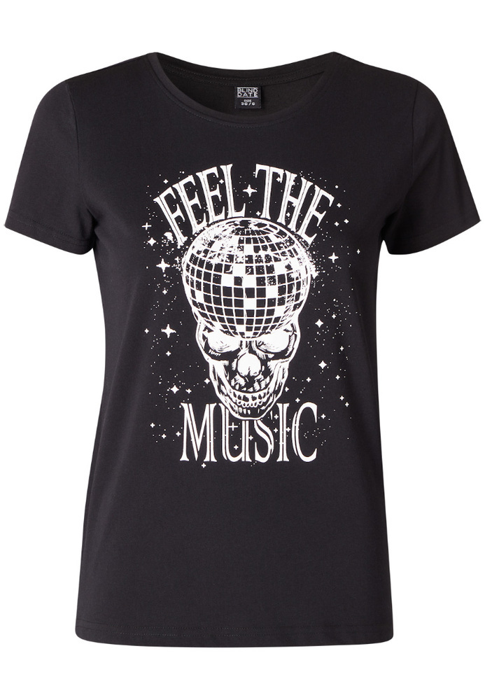 Shirt mit Totenkopf-Motiv Shirt mit Totenkopf-Motiv