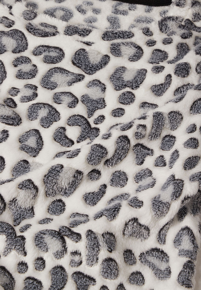 Pyjama-Top mit Leo-Muster