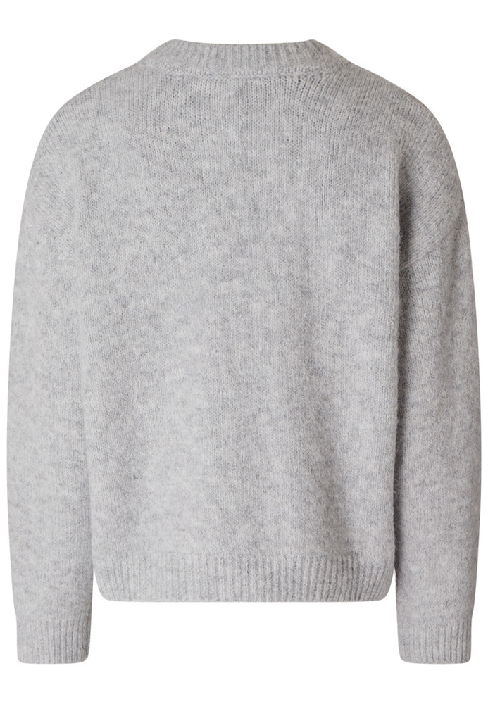 Strickpullover mit Pailletten