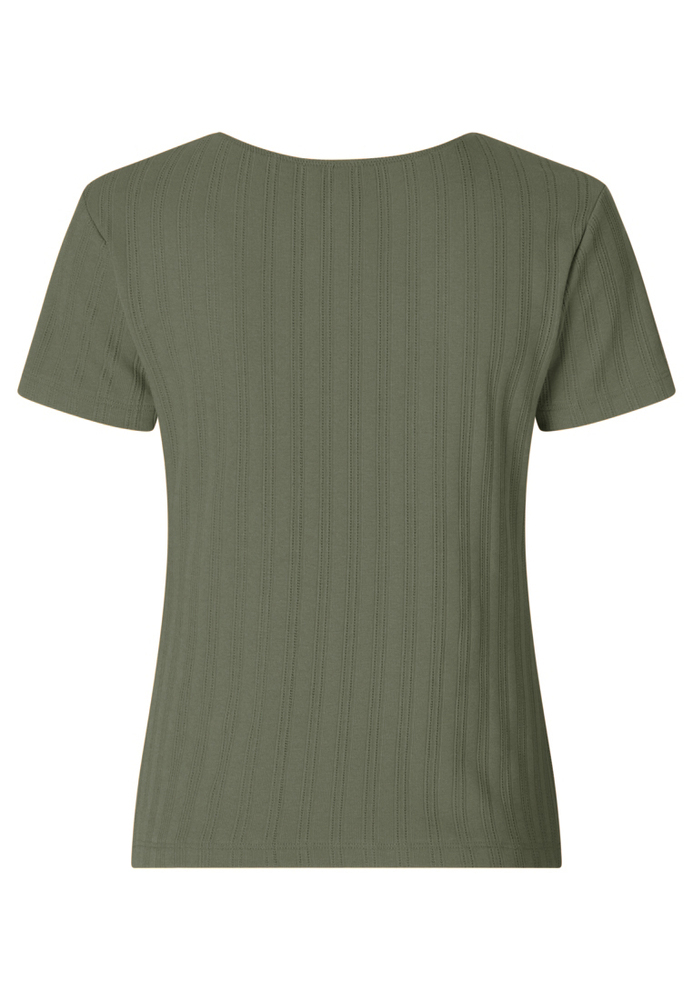 Shirt mit Ajour-Struktur