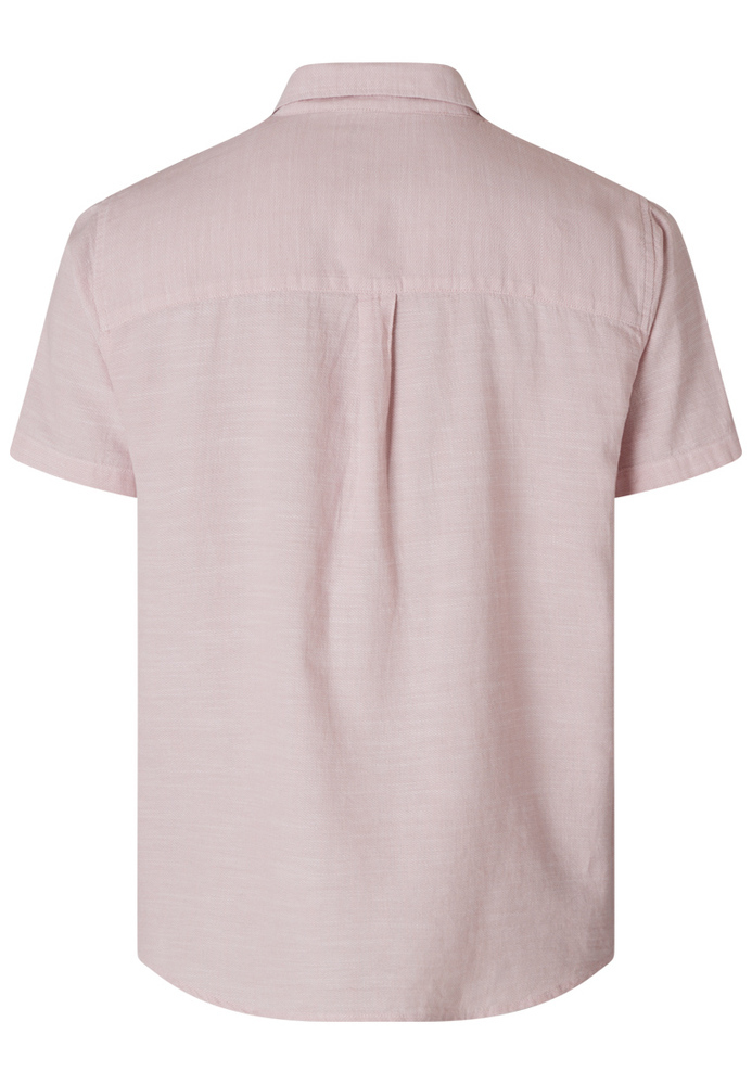 Hemd in Leinen-Optik
