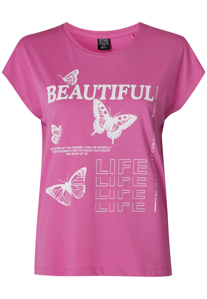 Shirt mit Schmetterling-Motiv Shirt mit Schmetterling-Motiv