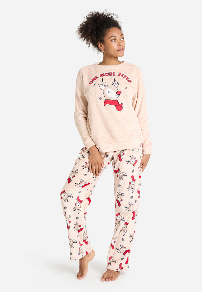 Pyjama-Hose mit Rudolph-Motiv