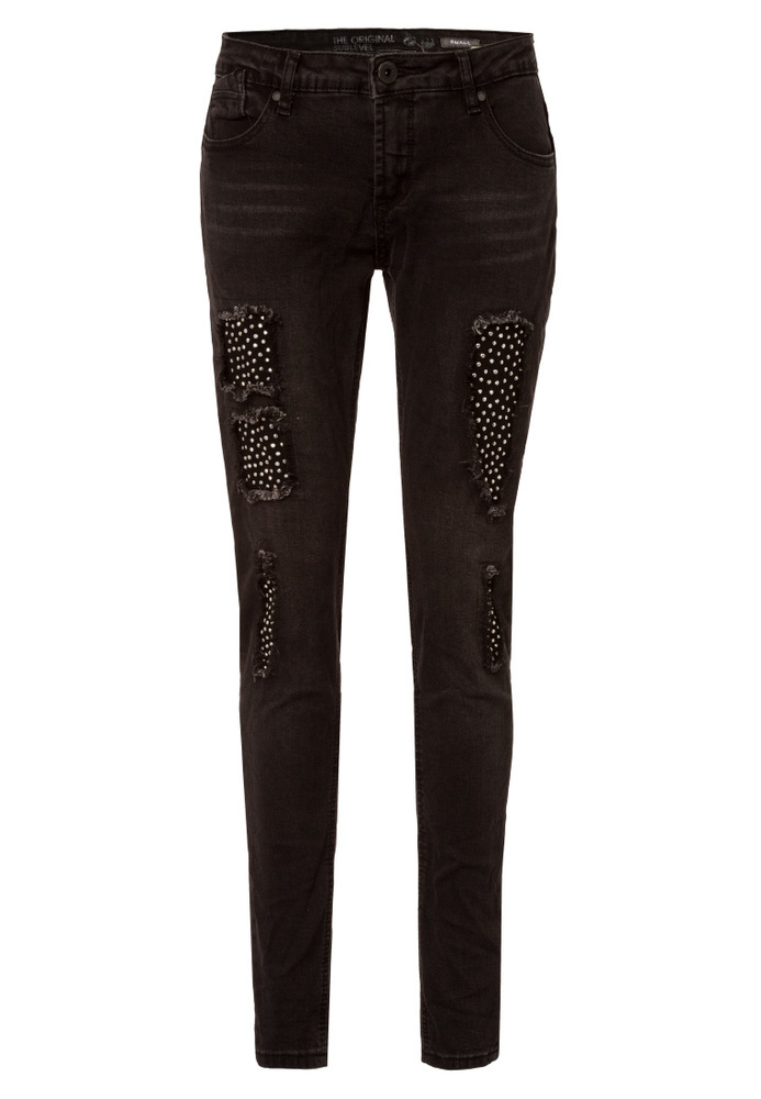 Straight Regular Rise Jeans