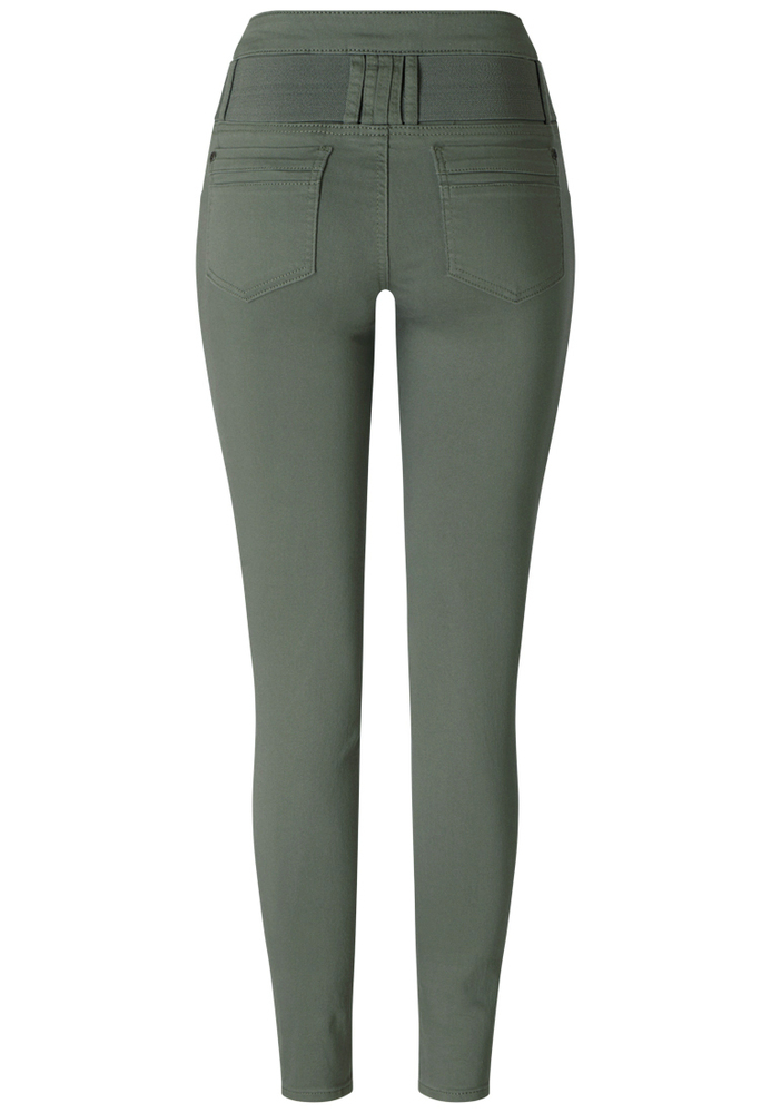 Stoffhose mit breitem Bund Stoffhose mit breitem Bund