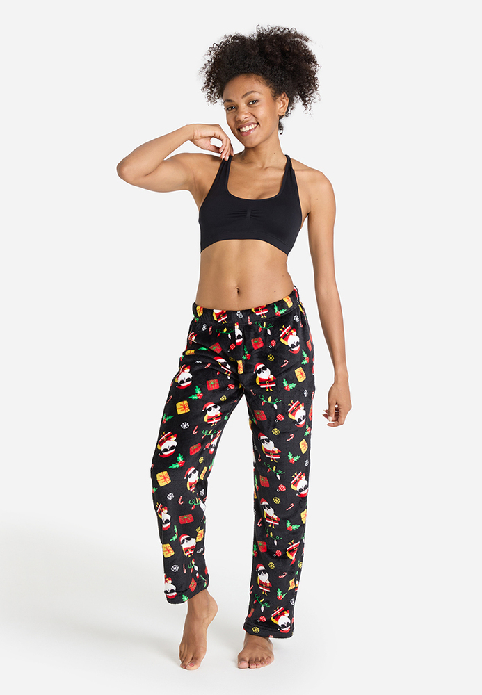 Pyjama-Hose mit XMAS-Motiv