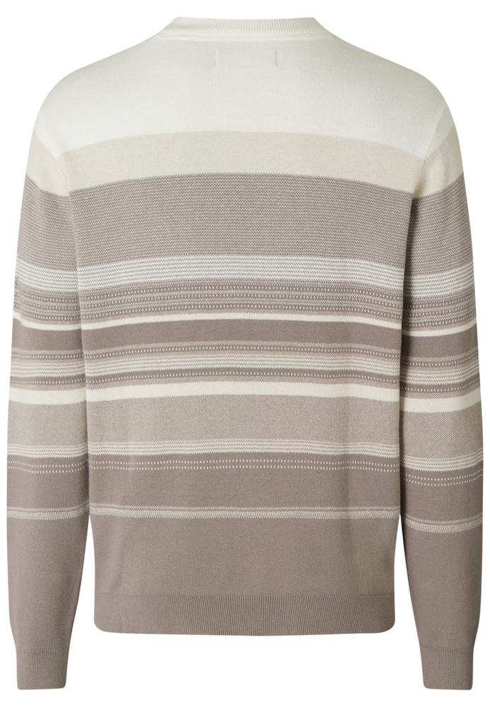 Strickpullover mit Streifenmuster