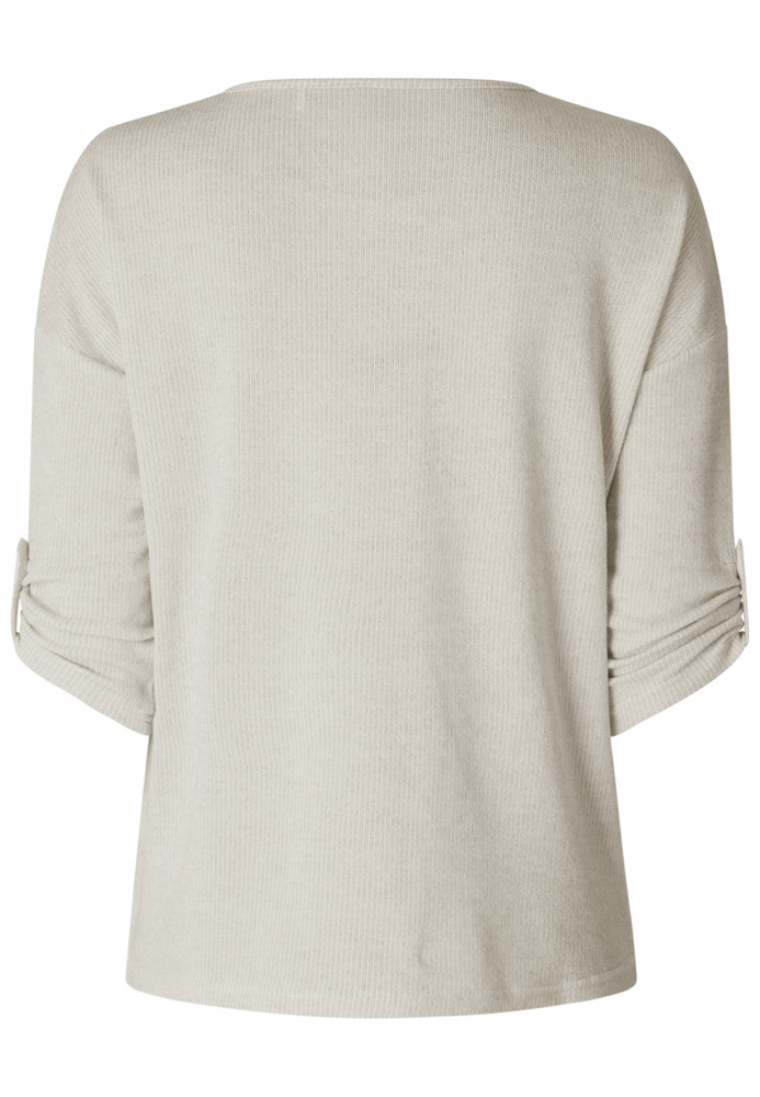 Longsleeve im Strick-Design