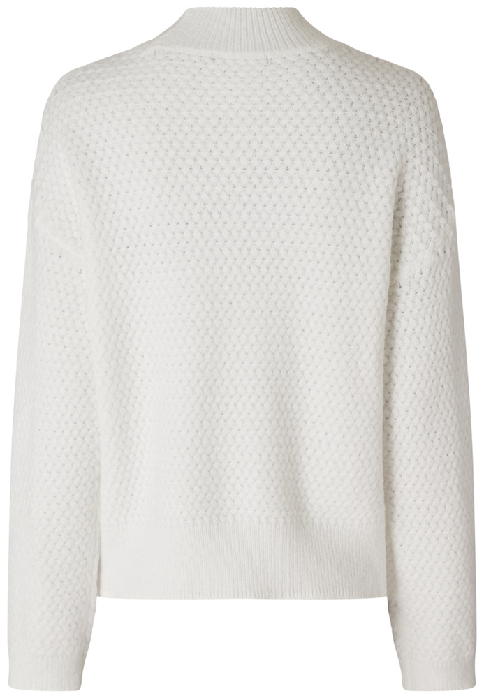 Strickpullover mit Waffel-Muster