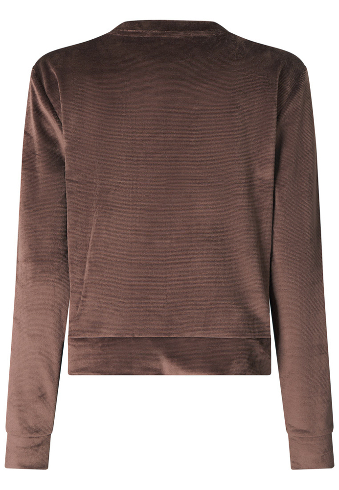 Pyjama-Shirt mit Strass-Schriftzug