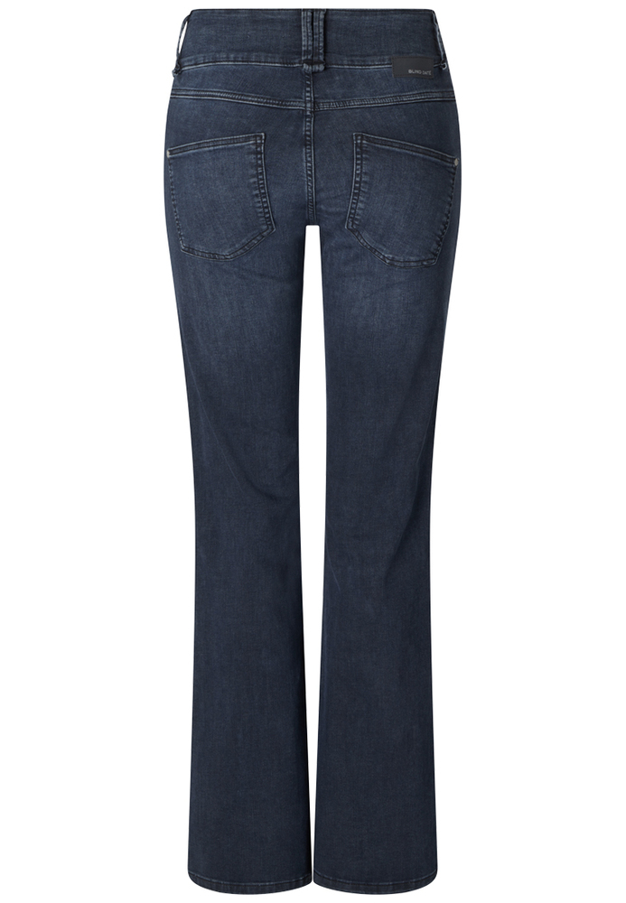 Flared High-Waist Jeans