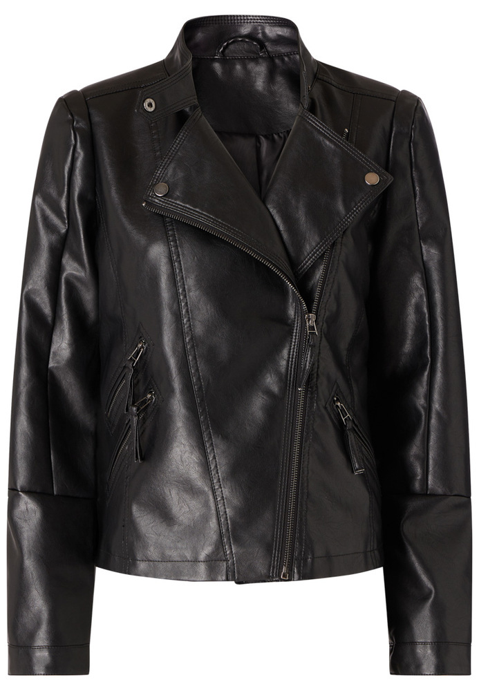 Jacke im Biker-Style