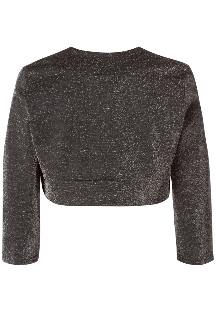 Bolero mit Glitzer-Effekten
