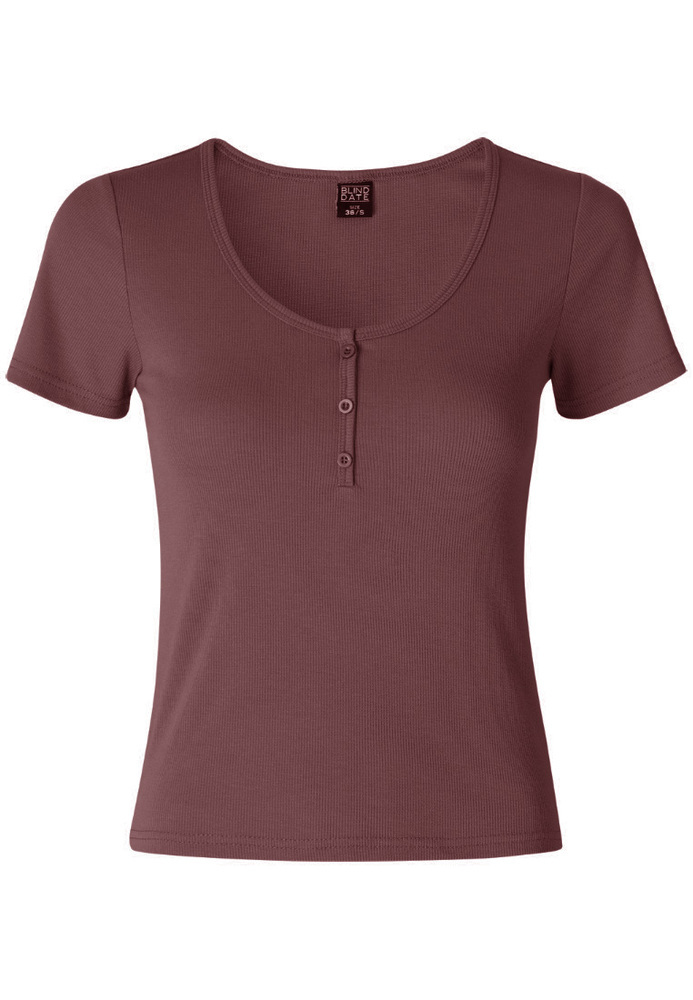 Shirt mit Knopfleiste