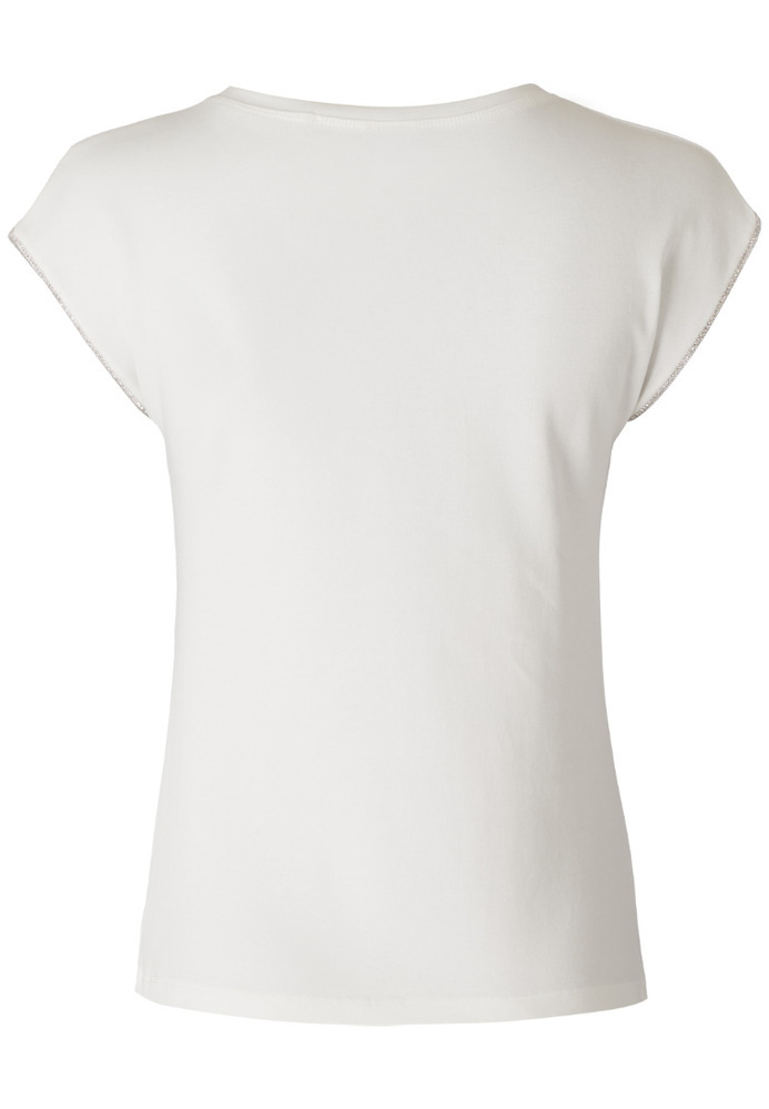 Shirt mit Glitzer-Bordüre