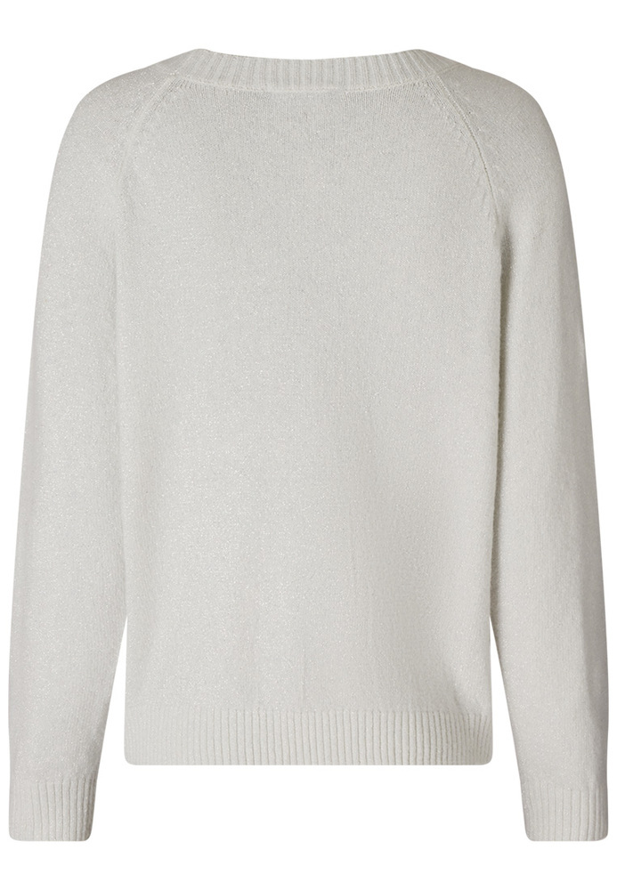 Strickpullover in Glitzer-Melange