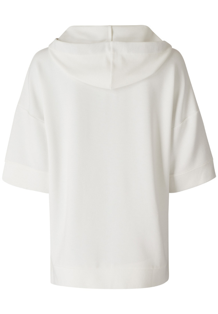 Hoodie mit Rippstruktur Hoodie mit Rippstruktur