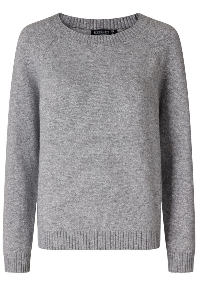 Strickpullover in Glitzer-Melange