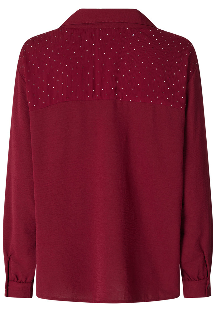 Bluse mit Strass-Details