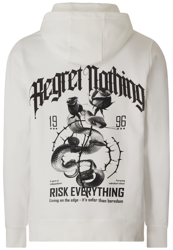 Hoodie mit Front- und Back-Print