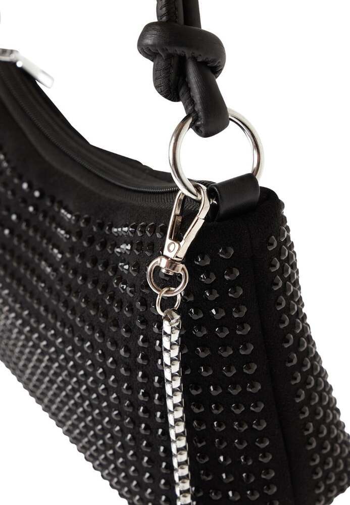 Handtasche mit Strasssteinen Handtasche mit Strasssteinen