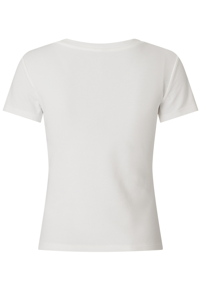 Shirt mit Blumenborte
