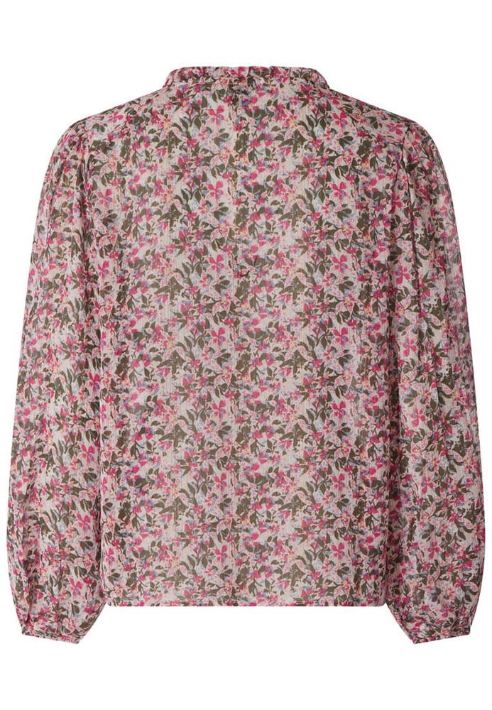 Bluse mit Blumenmuster