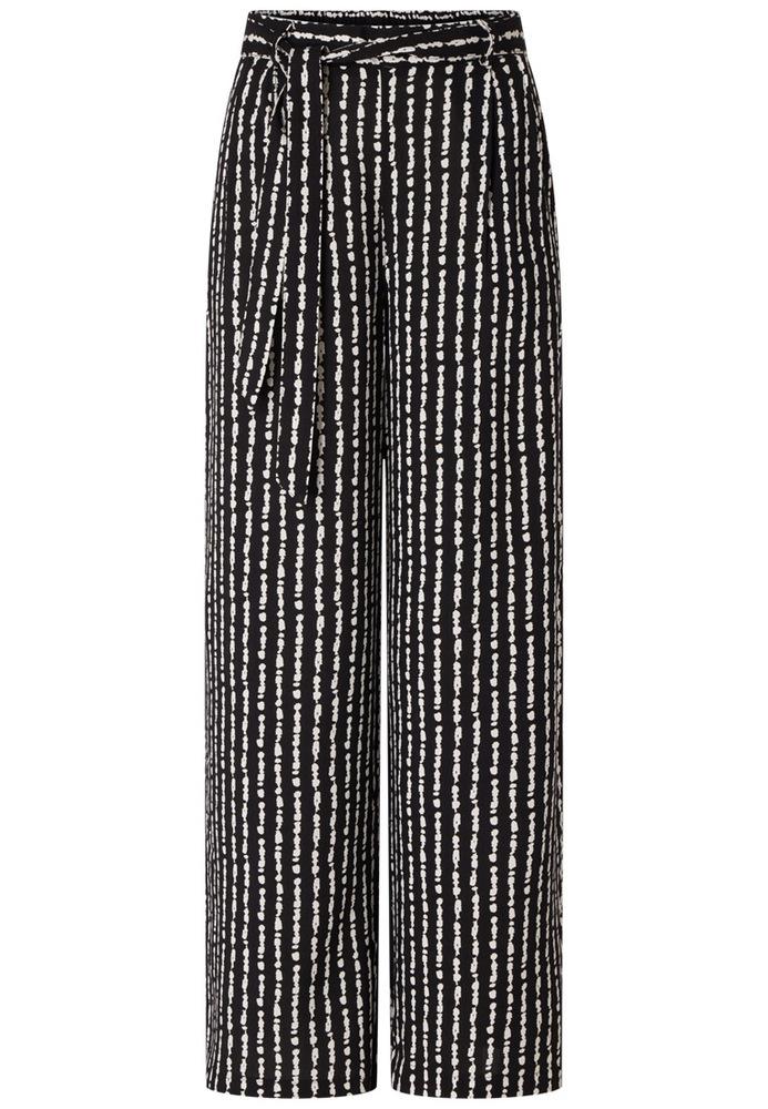 Stoffhose mit Streifenmuster