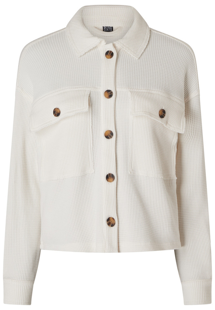 Overshirt mit All-Over-Struktur