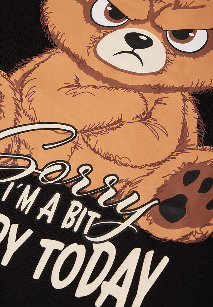 Nachthemd mit Teddy-Print