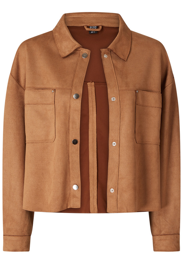 Shacket im Cropped-Design