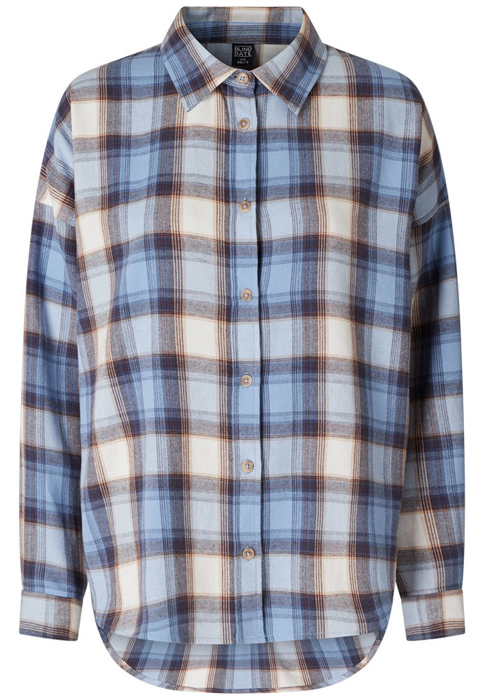 Bluse mit Karo-Muster