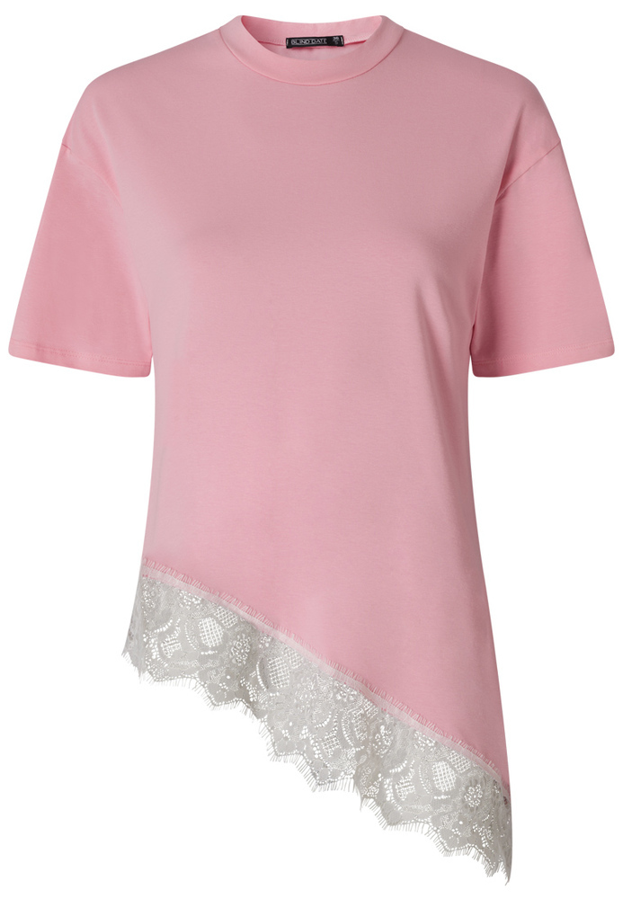 Shirt mit Spitzendetail