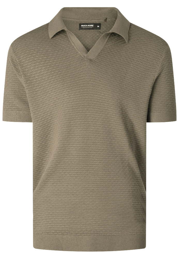 Poloshirt mit All-Over-Struktur