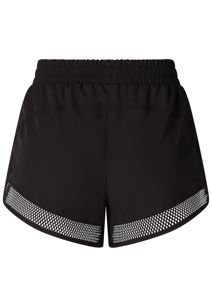 Sport-Shorts im Material-Mix