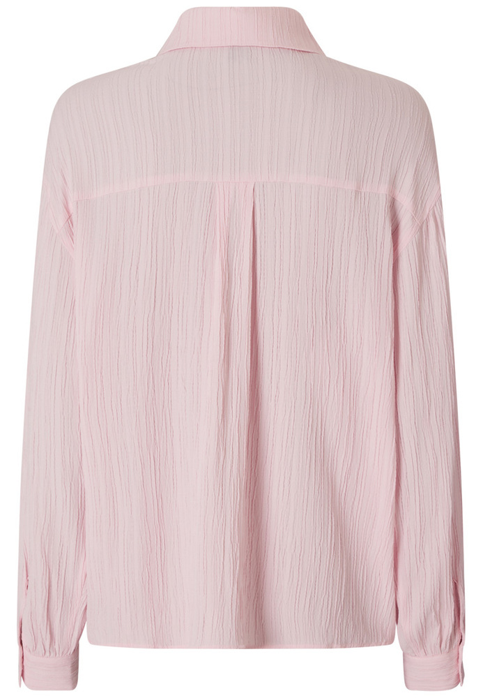 Bluse im Crinkle-Design