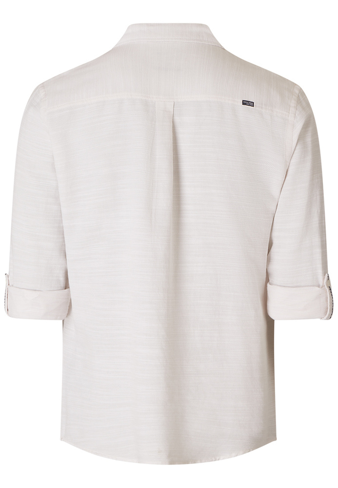 Hemd mit Webstruktur
